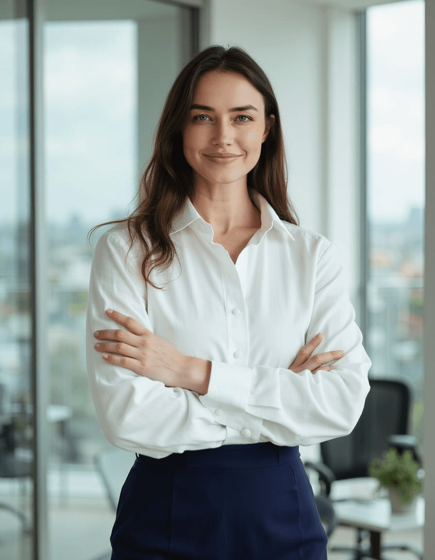 Professional headshot result